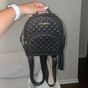 Steve Madden mini backpack with cardholder